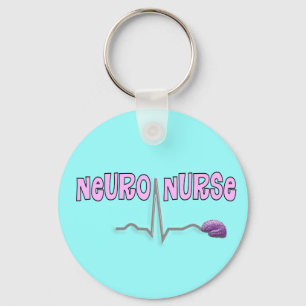 Neuro Nurse Gifts Key Ring