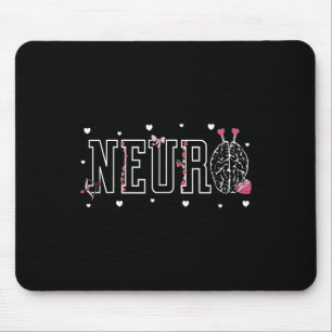 Neuro Nurses Brain Candy Heart Neuroscience Nurse Mouse Pad