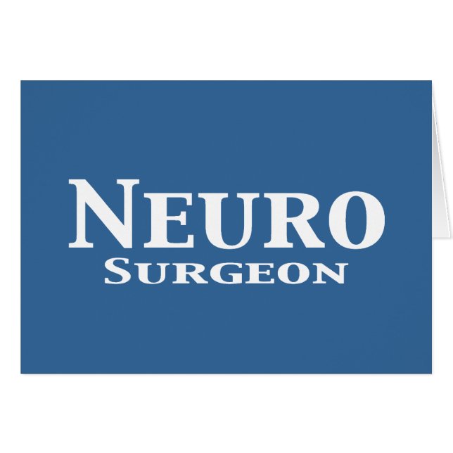 Neuro Surgeon Gifts (Front Horizontal)