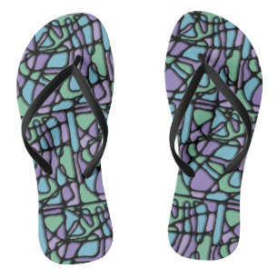 Neuroart Stained Glass Jandals