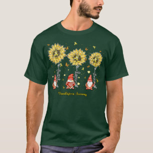 Neuroblastoma Awareness gnome faith hope sunflower T-Shirt