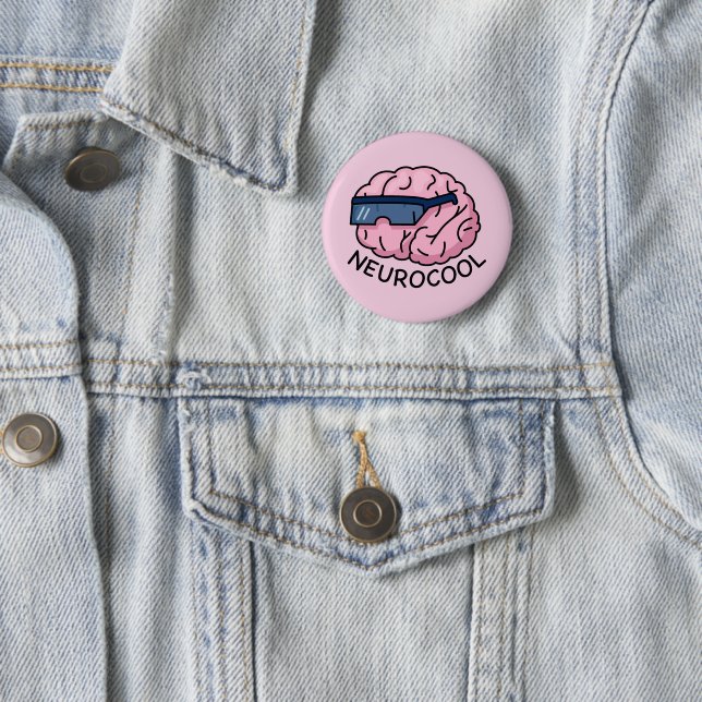 Neurocool 6 Cm Round Badge (In Situ)