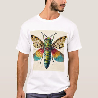 Neurocordulia dorsal view 300724IREF215 - Watercol T-Shirt