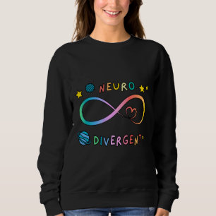 Neurodivergent Autism Acceptance Neurodivergence Sweatshirt