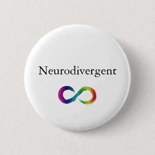Neurodivergent button