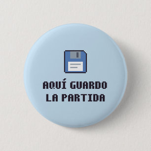 Neurodivergent Catalan Save Point Button