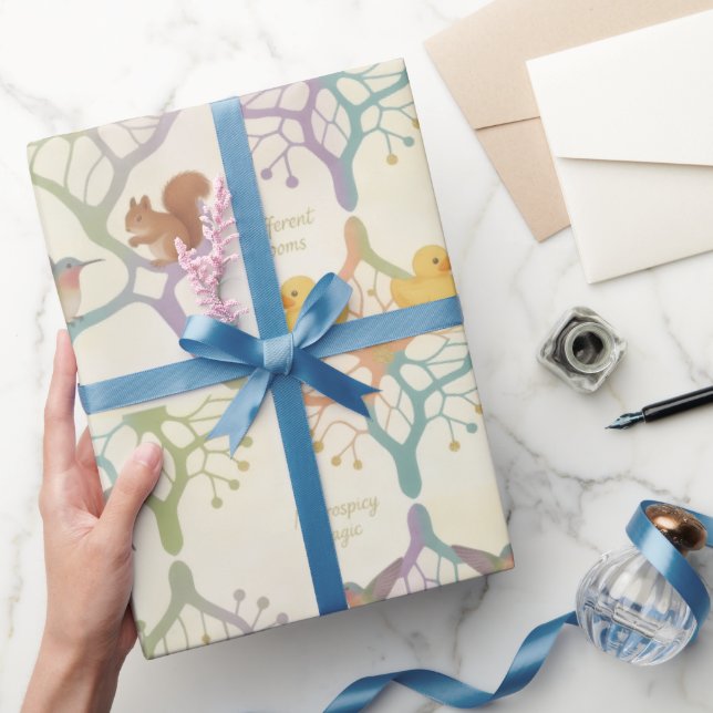  Neurodivergent Gift Wrapping - Neurospicy Magic Paper (Gifting)