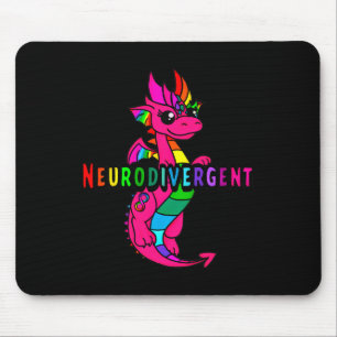 Neurodivergent mouse pad