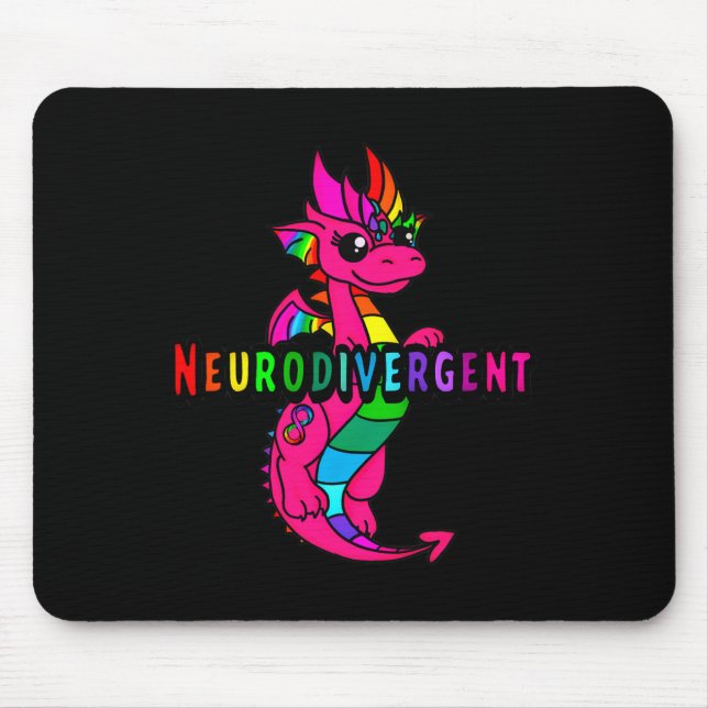 Neurodivergent  mouse pad (Front)