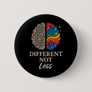 Neurodivergent Pride Adhd Autism Acceptance Other  6 Cm Round Badge