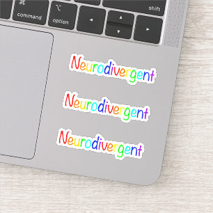 Neurodivergent  - Rainbow - Awareness & Acceptance