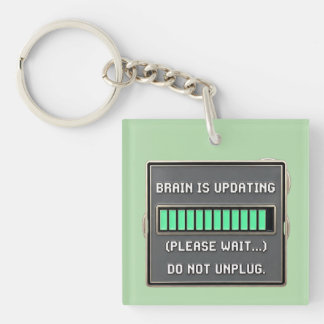 Neurodivergent Social Battery | Loading Bar Key Ring