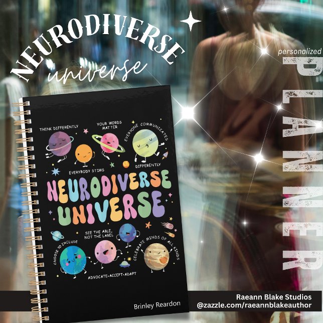 Neurodiverse Universe Awareness Pesonalized  Planner (Creator Uploaded)