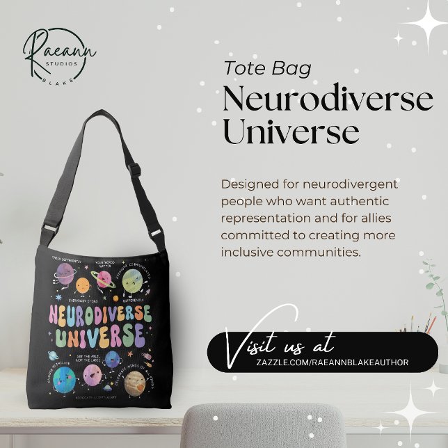 Neurodiverse Universe Awareness Tote Bag (Creator Uploaded)