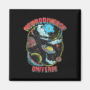 Neurodiverse Universe Neurodiversity Embrace Adhd  Magnet