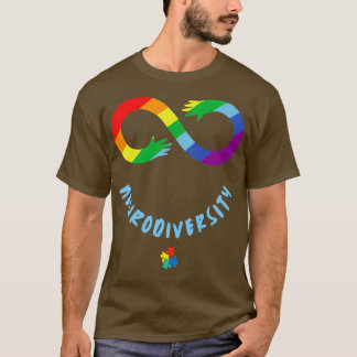 Neurodiversity Autism Awareness Puzzle ASD Love Ac T-Shirt