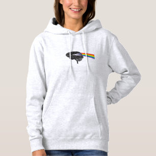 Neurodiversity Autism Spectrum ASD ADHD Rainbow Br Hoodie