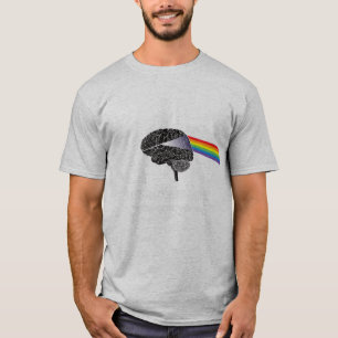 Neurodiversity Autism Spectrum ASD ADHD Rainbow Br T-Shirt