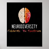 Neurodiversity Autism Spectrum ASD ADHD Rainbow