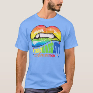 Neurodiversity Awareness ADHD Autism ASD Spectrum T-Shirt