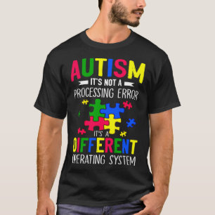 Neurodiversity Awareness Support Autistic Autism T-Shirt