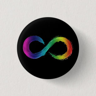 Neurodiversity black button