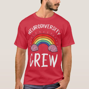 Neurodiversity Brain ADHD Autism Awareness 1536 T-Shirt