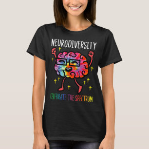 Neurodiversity Brain Autism Awareness ASD ADHD Men T-Shirt