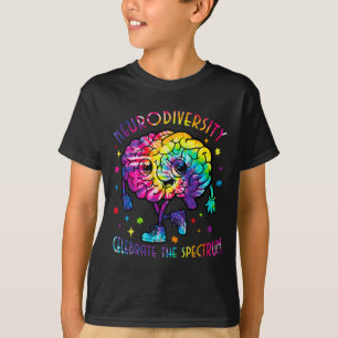 Neurodiversity Brain Autism Awareness Asd Adhd Men T-Shirt