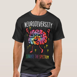 Neurodiversity Brain Autism Awareness Asd Adhd Men T-Shirt