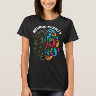 Neurodiversity Brain  for Autism Awareness Surgeon T-Shirt