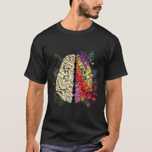 Neurodiversity Brain Mental Health Autism Awarenes T-Shirt