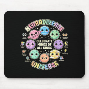 Neurodiversity celebrate minds of kinds for sped mouse pad