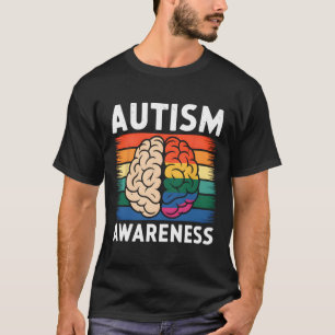 Neurodiversity Celebrate The Spectrum Brain Autism T-Shirt