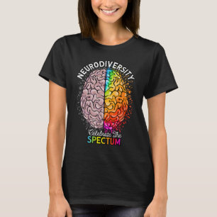 Neurodiversity Celebrate the Spectrum Men women ad T-Shirt