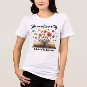 Neurodiversity: Celebrate the Spectrum Tri-Blend Shirt