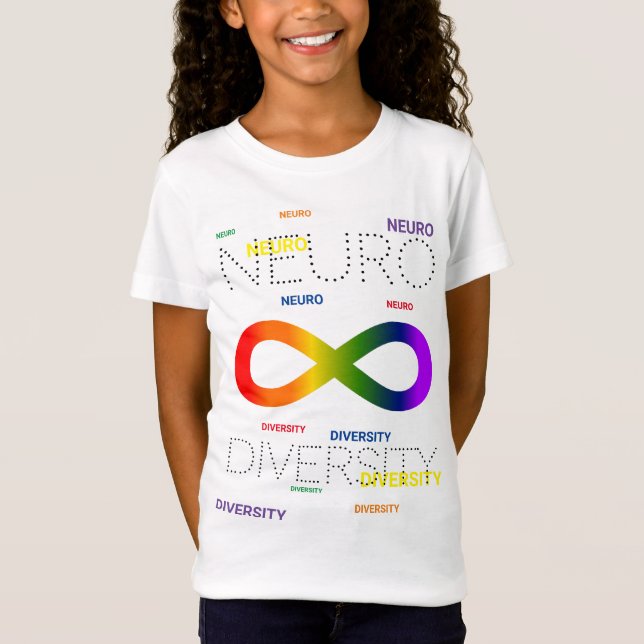 Neurodiversity dots T-Shirt (Front)