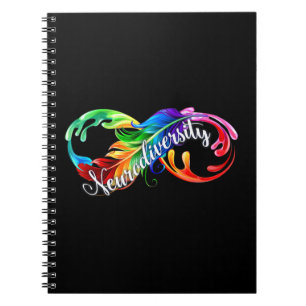 Neurodiversity Is Beautiful Rainbow is great gift Notebook