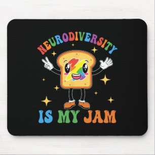 Neurodiversity Is My-jam Autism Awareness Special Mouse Pad