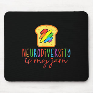 Neurodiversity Is My-jam Autism Awareness Special  Mouse Pad