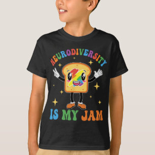 Neurodiversity Is My-jam Autism Awareness Special T-Shirt