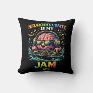 Neurodiversity Is My Jam Cushion