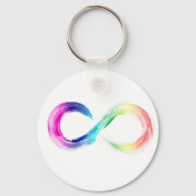 neurodiversity logo keychain