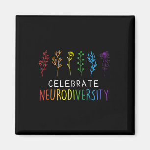 Neurodiversity Mental Health Autism Awareness 1  Magnet