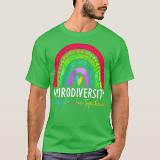 Neurodiversity Shirt Autism Spectrum ASD ADHD Rain