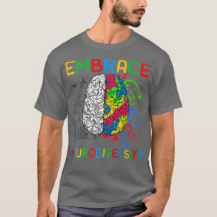 Neurodiversity Shirt Embrace ADHD Autism Awareness