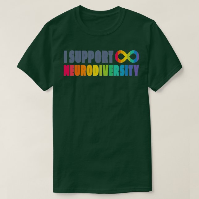 Neurodiversity support Classic TShirt (Design Front)