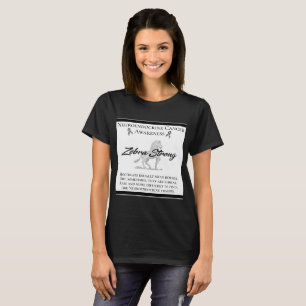Neuroendocrine Cancer Awareness  Zebra Strong T-Shirt
