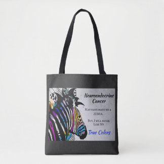 Neuroendocrine Cancer Support Awareness Tote Bag
