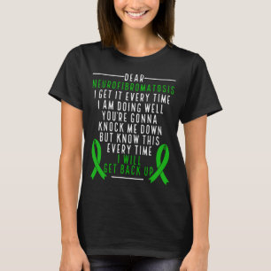 Neurofibromatosis Awareness Green Ribbon T-Shirt
